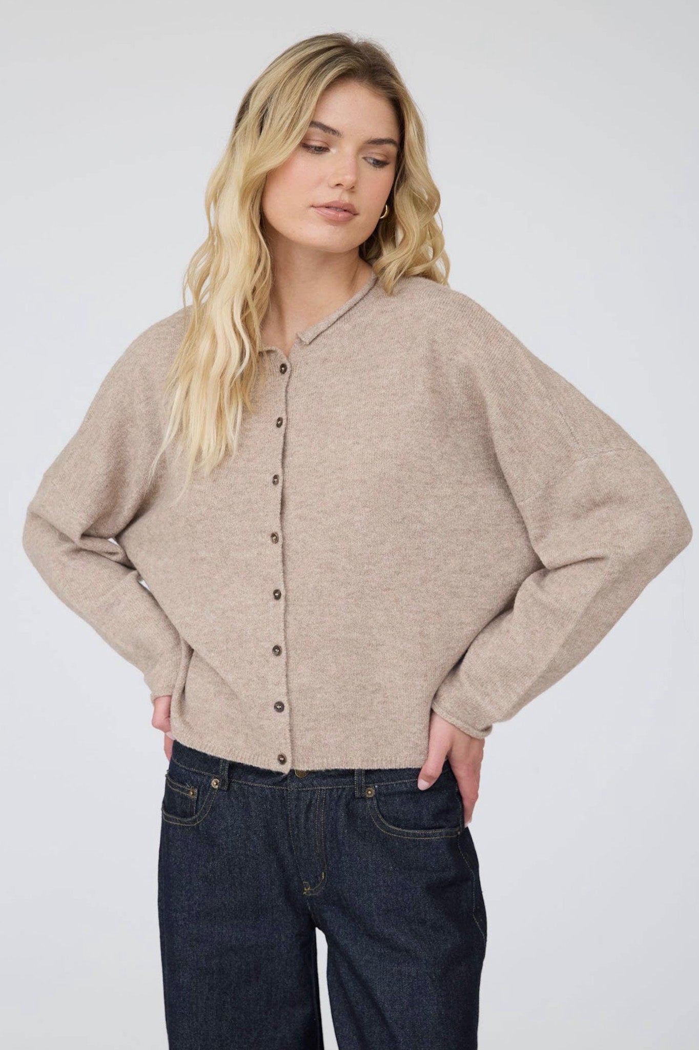 ジーナシス eL+1 2P layered TEE Cardigan ジーナシス eL+1 2P layered TEE Cardigan JEANASIS 【eL+1】2P