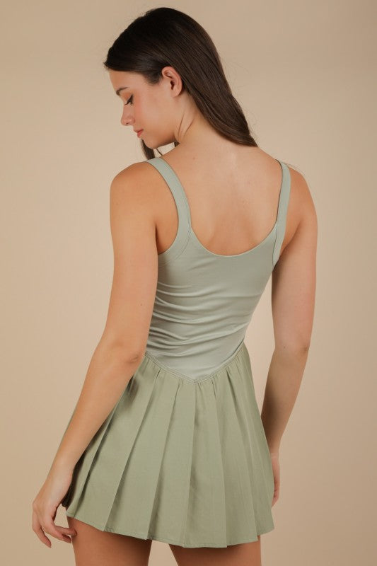 Sage Activewear Dress