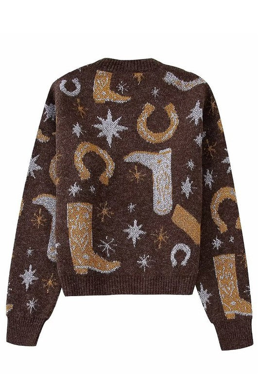 Howdy Sweater