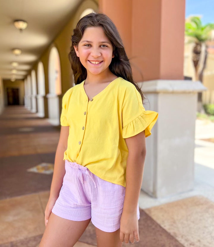 My Sunshine Oversized Blouse