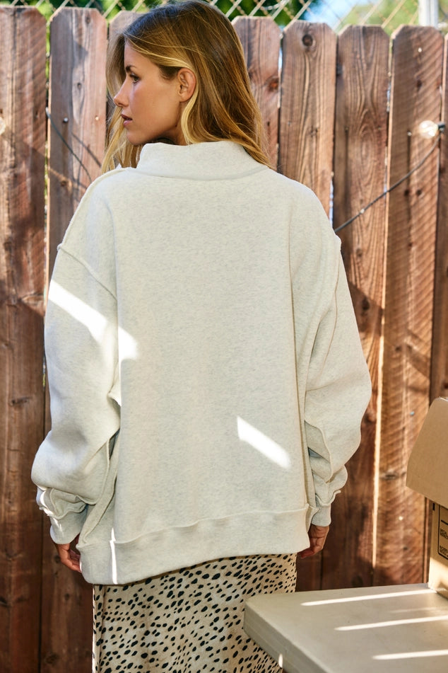 'Jesus & God Is Good' Reversible Sweatshirt