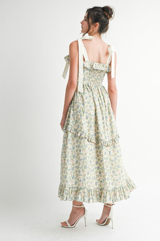 Garden Girl Midi Dress