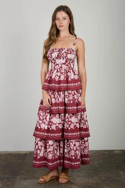 Burgundy Bliss Maxi