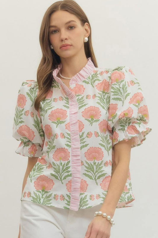 Blossomed Blouse