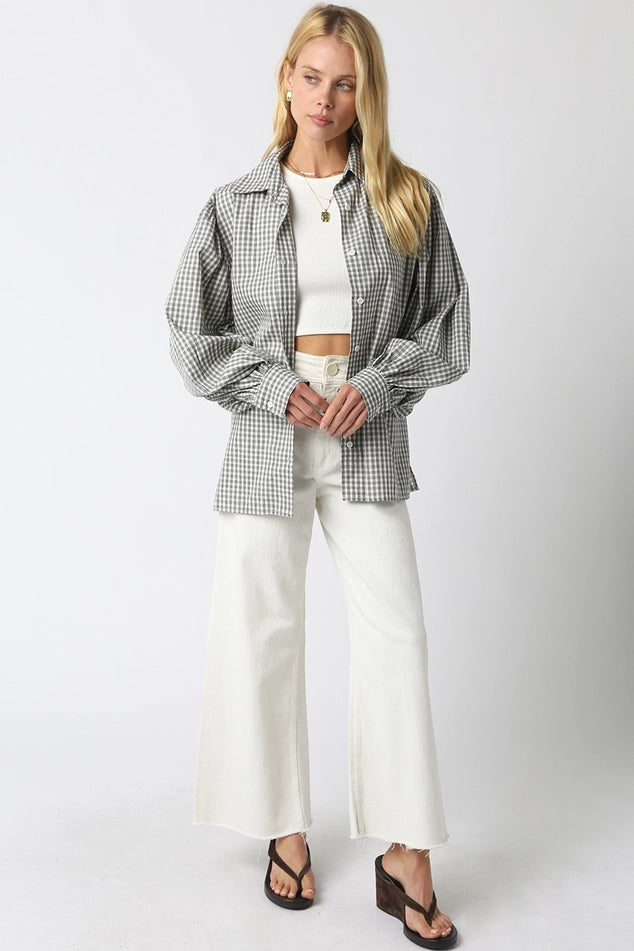 Selena Gingham Shirt