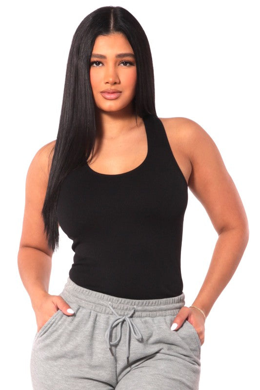 Lainey Tank Top - Black