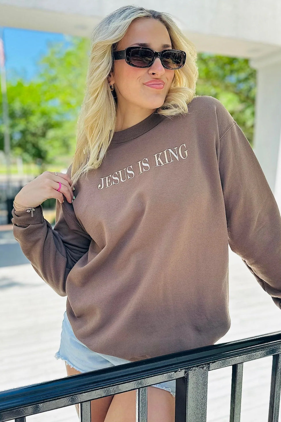 Jesus is King Sweater