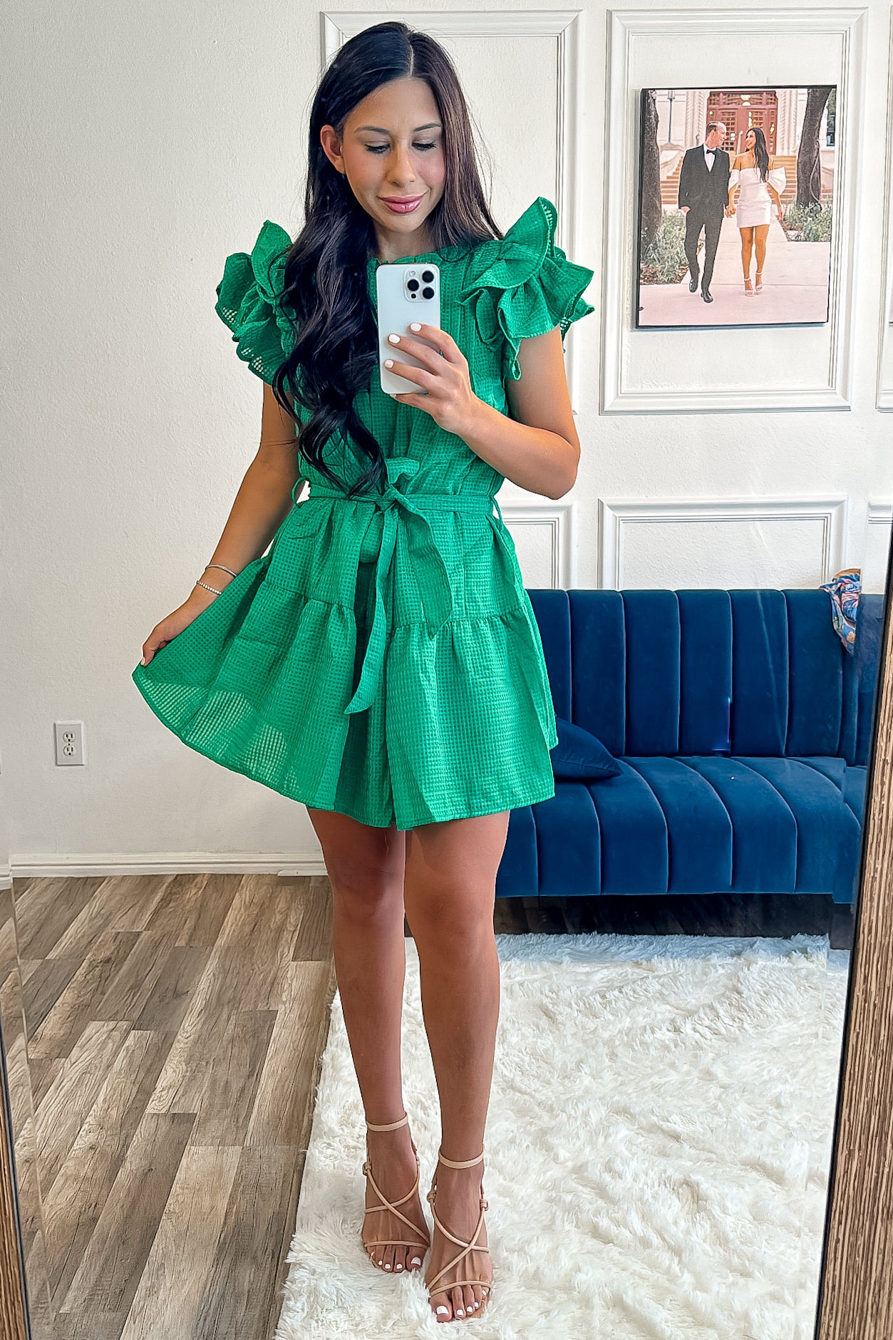 Lucky One Green Dress