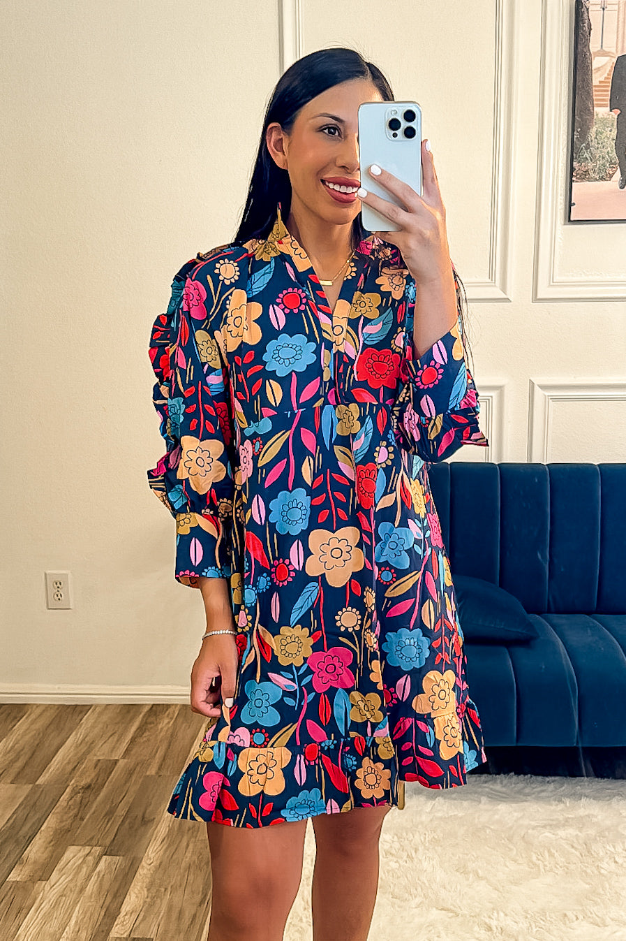 Luxe Vacay Floral Dress
