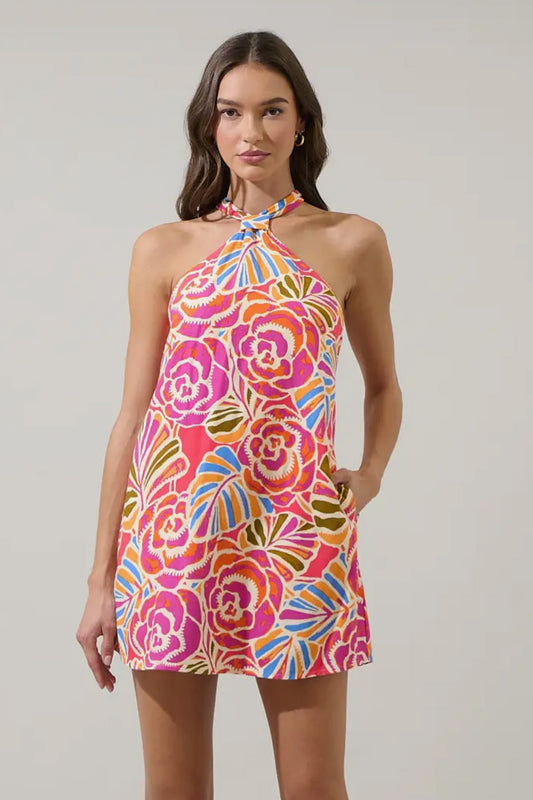 Tropicana Halter Dress