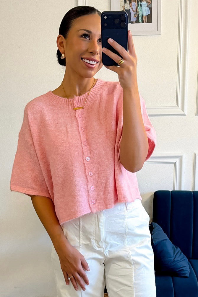 Pop of Pink Top