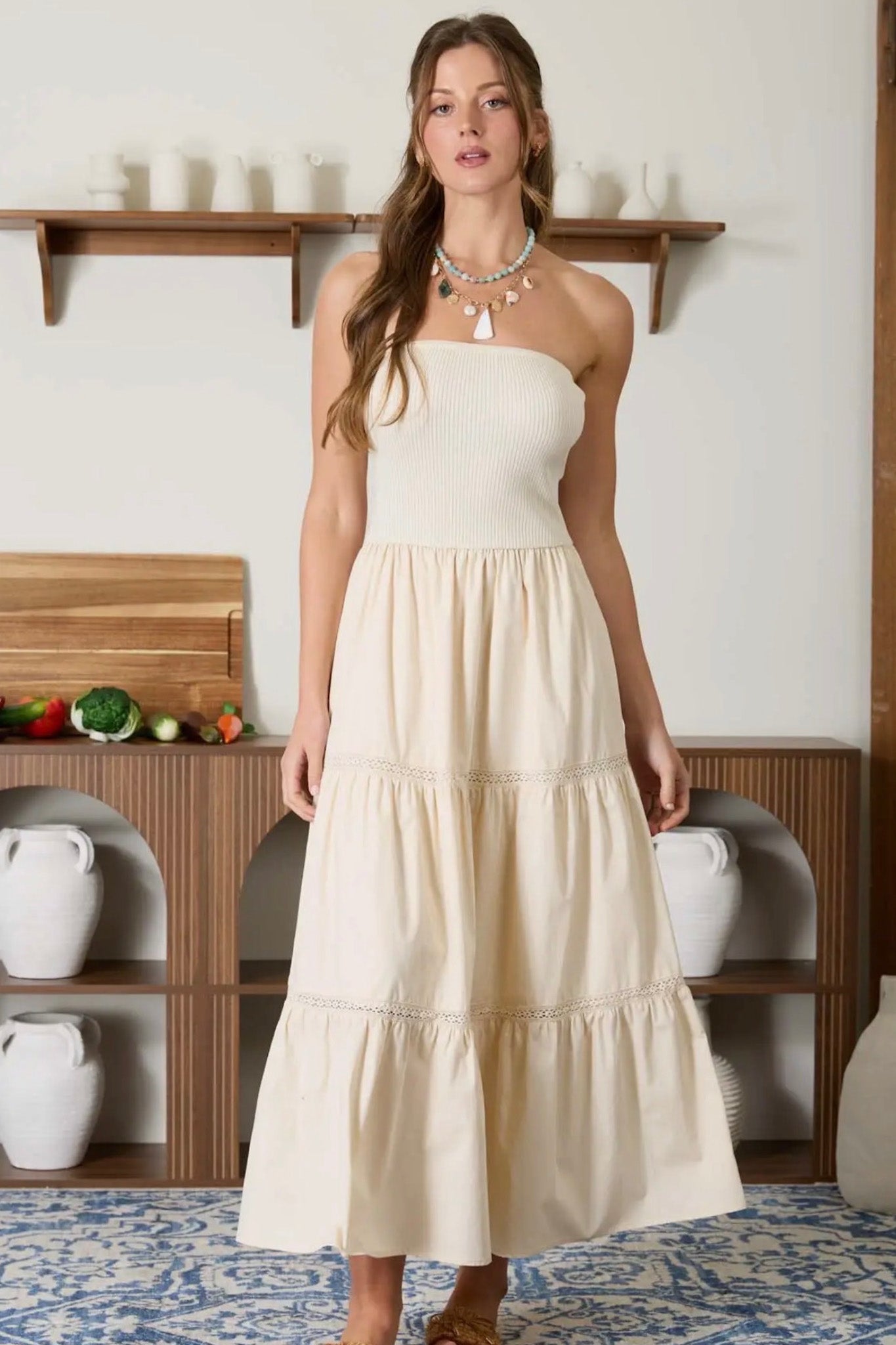 Ivory Muse Midi
