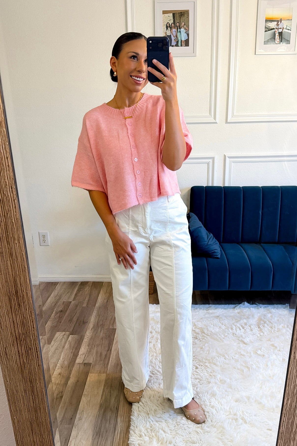 Pop of Pink Top
