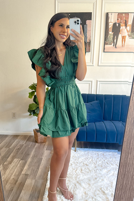 Charm and Charisma Green Dress