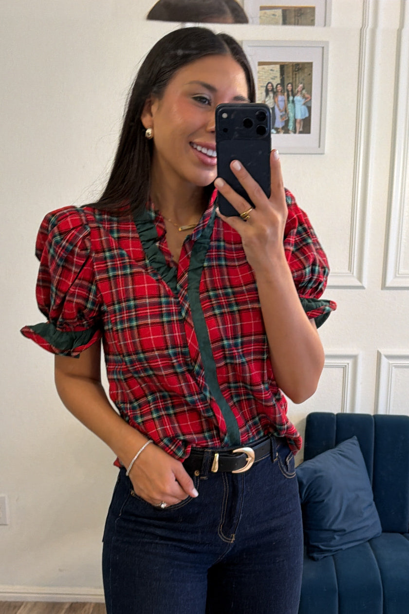 Holiday Heart Top