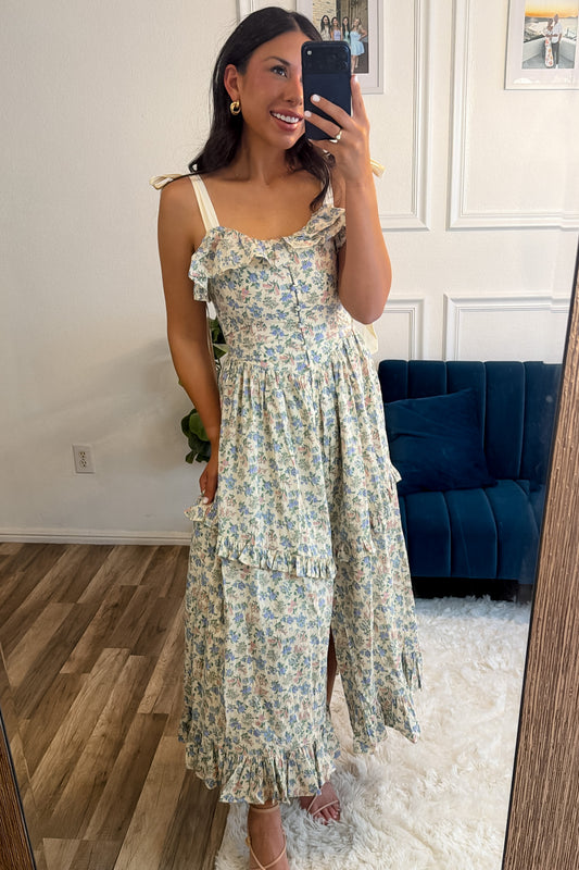 Garden Girl Midi Dress
