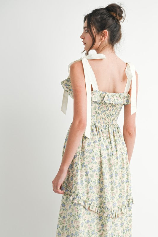 Garden Girl Midi Dress