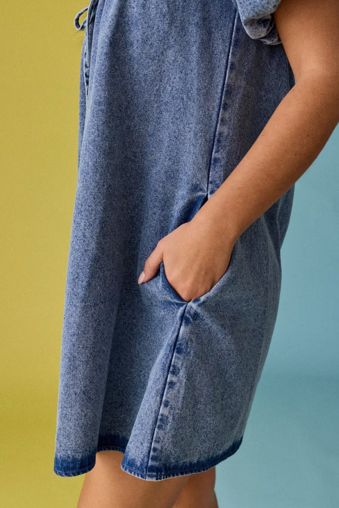 Baby Doll Denim Dress