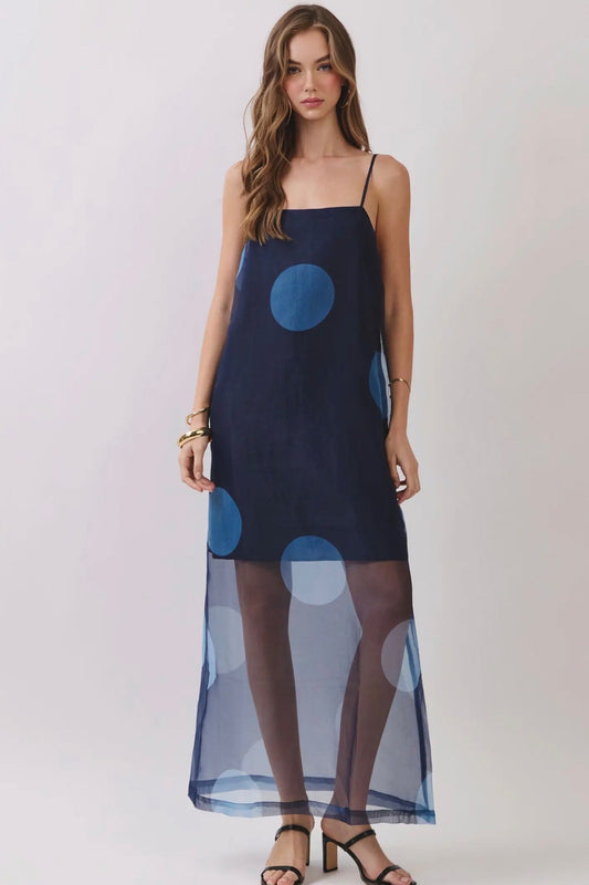 Midnight Dot Maxi