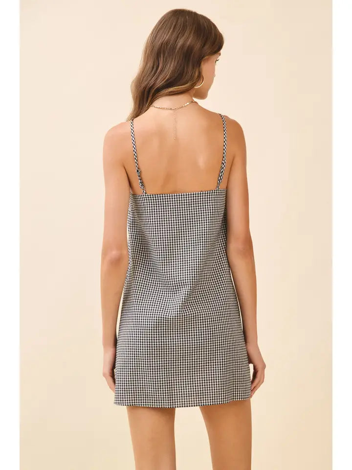 Mila Gingham Mini Dress