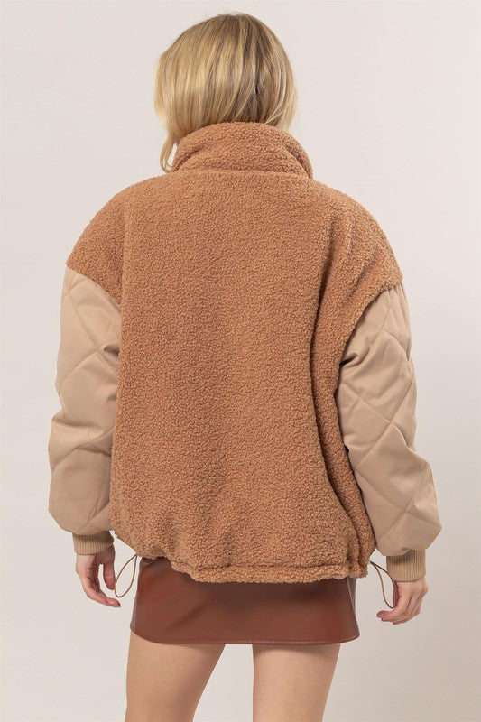 Teddy Puffer Jacket