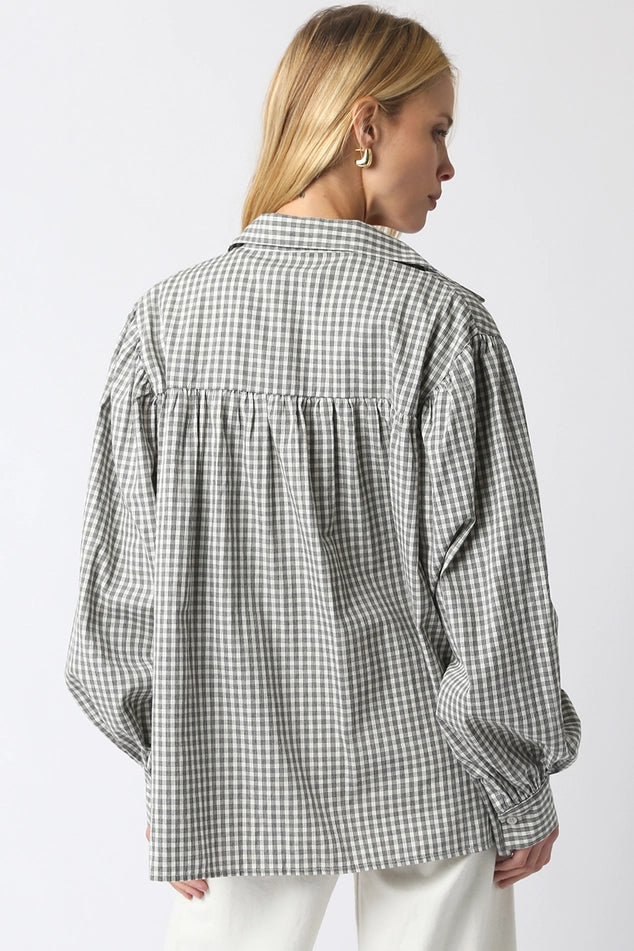 Selena Gingham Shirt