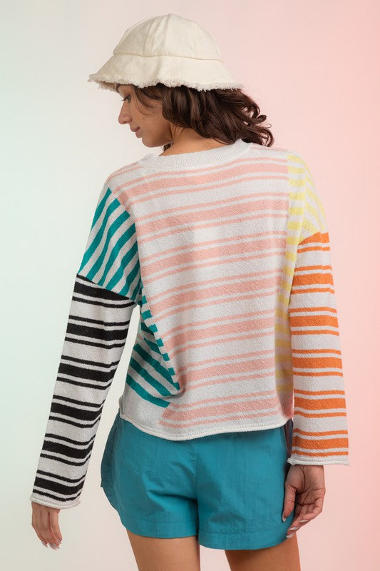 On the Stripe Side Sweater