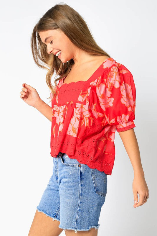 Sweet Thing Floral Top